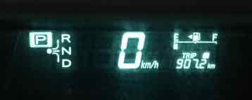 プリウス走行データ907.2km
