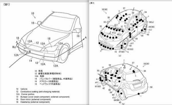 アルミテープチューニングの貼り付け位置トヨタ特許の新技術